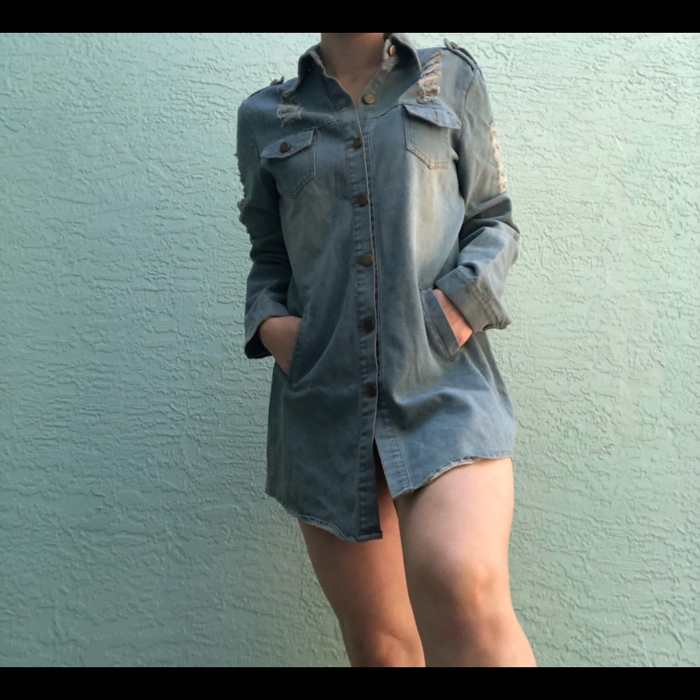 Grunge Denim Jacket